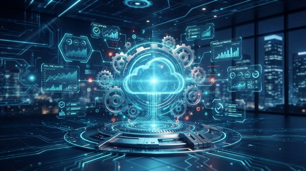 Businesses using automation and cloud technology